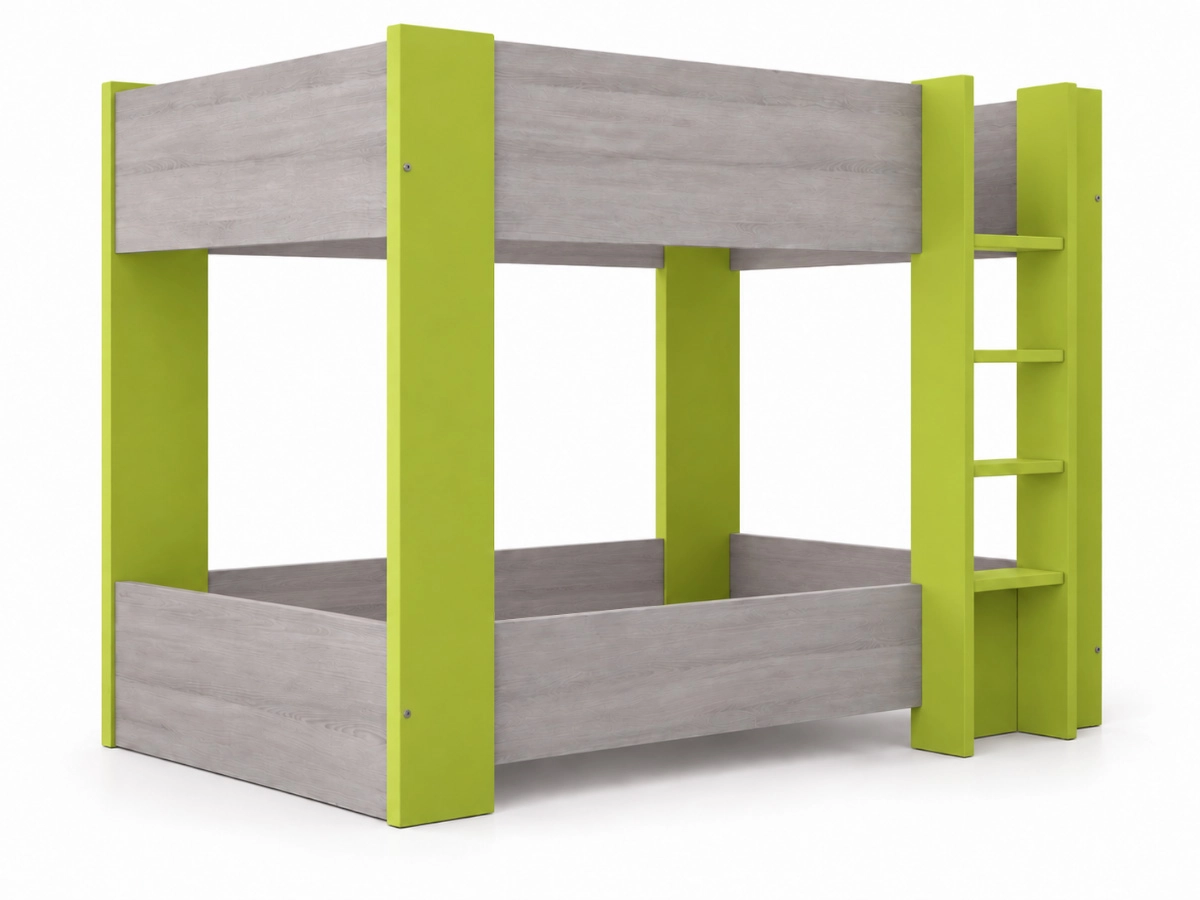 Beliche Milly (190x90 cm)(Cinza, Verde) - Image 3