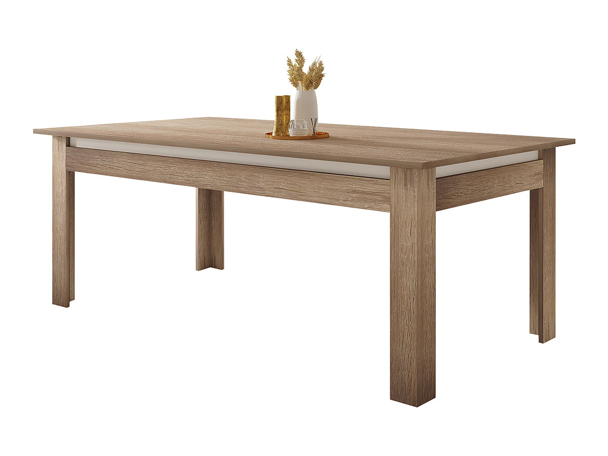 Mesa Sala de Jantar, Praga (Carvalho, Branco) - Image 4