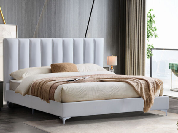 Cama de Casal Classic (Branco)(200x180 cm)