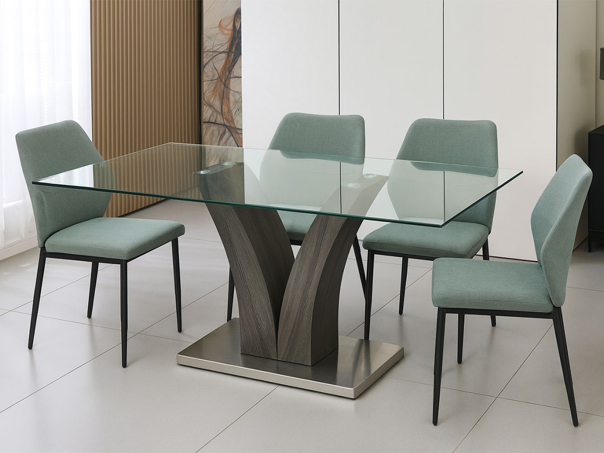 Mesa Sala de Jantar, Best (Tampo em Vidro)