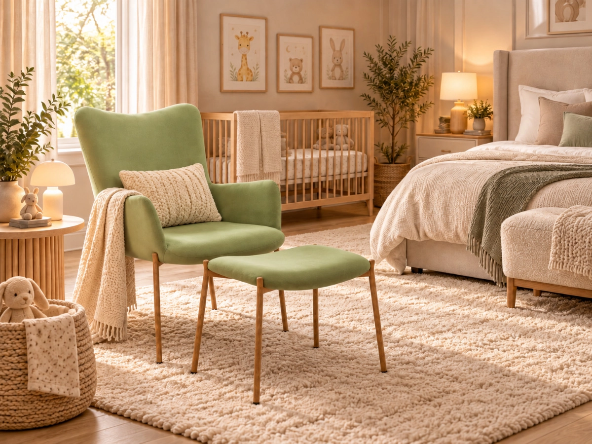 Cadeirão Confort com Apoio de Pés (Verde) - Image 3