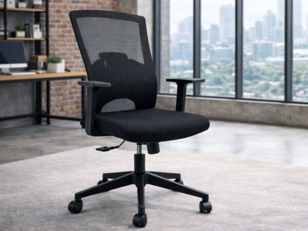 Cadeira de Escritório Executiva, Juno (Preto)